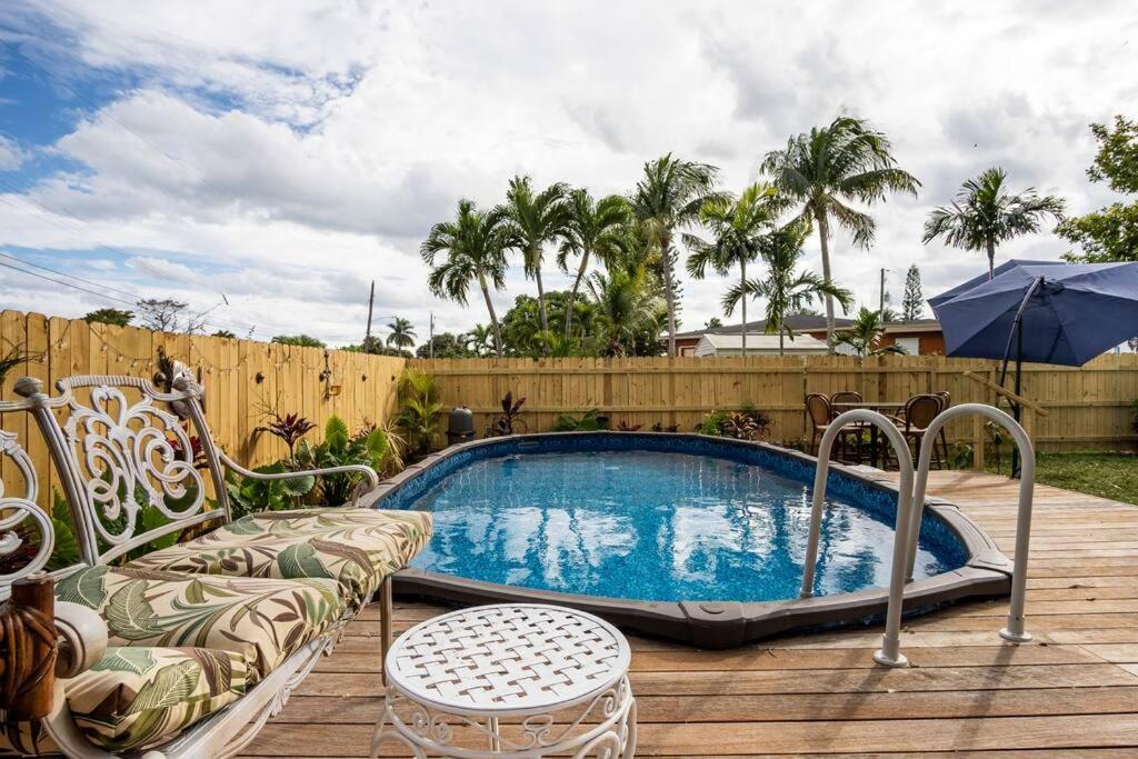 Tropical Pool Luxury Home Best Location Beaches Restaurant Hard Rock Fun Plaja Hallandale Exterior foto